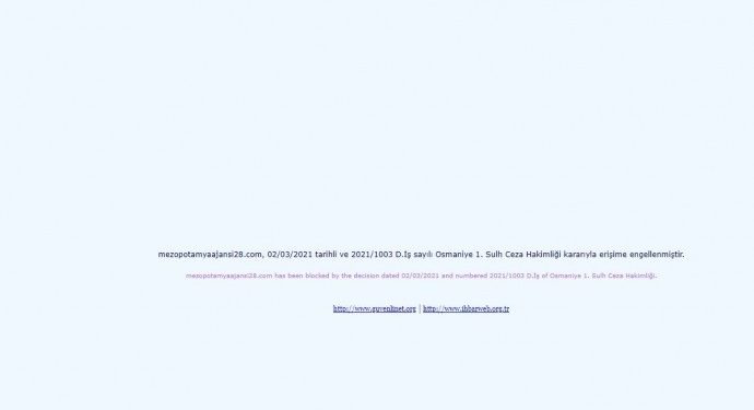 MA’ya erişim engeli getirildi