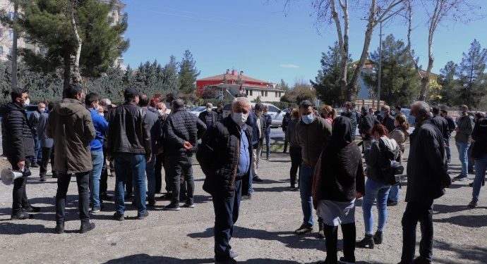 Koşuyolu Parkı’nda tecrit ve açlık grevleri için eylem gerçekleştirildi