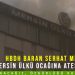 SON DAKİKA – HBDH Baran Serhat Milisleri: Mersin Ülkü Ocağına ateşten eylem