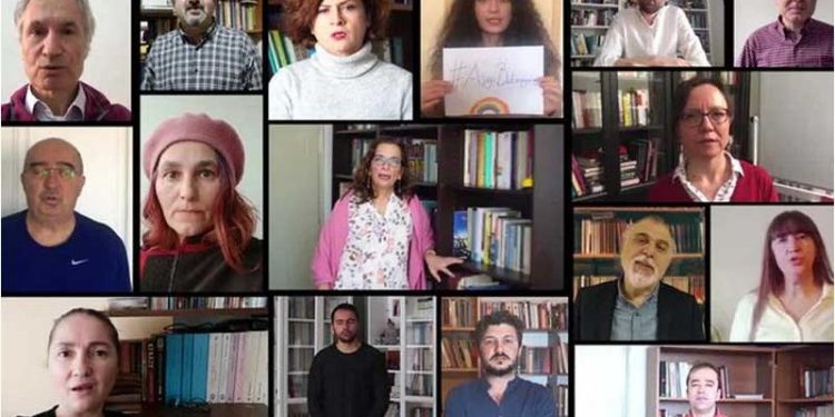 Ankara Üniversitesi akademisyenlerinden Boğaziçi direnişine destek