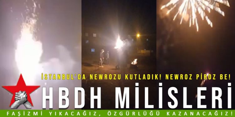 SON DAKİKA – HBDH Milislerinden Newroz kutlaması