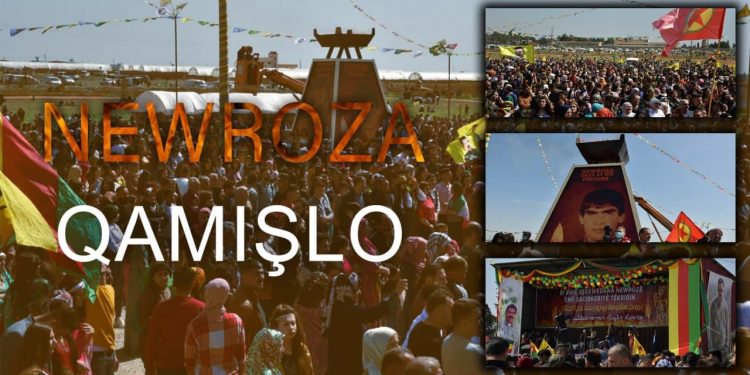 Qamişlo halkının gündemi Halklar Önderinin özgürlüğü