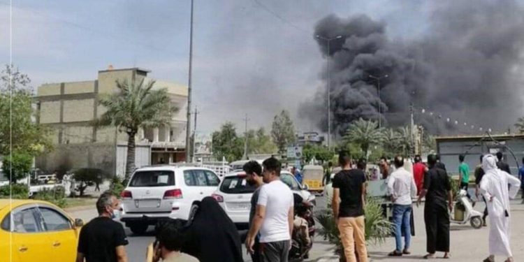 Bağdat’da patlama; bir kişi öldü, 10 kişi yaralandı