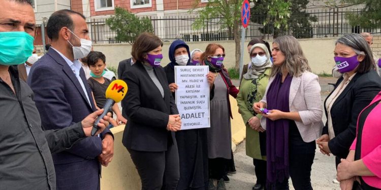 HDP, HDK ve Devrimci Partili kadınlar Şenyaşar Ailesi’ni ziyaret etti