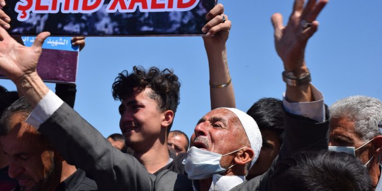 İç Güvenlik Güçleri yönetim üyesi Xalid Osman son yolculuğuna uğurlandı