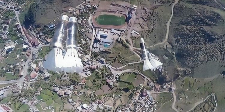 SON DAKİKA – Gerilla TV Çelê’de havadan gerçekleştirilen eylemin görüntüsünü yayınladı