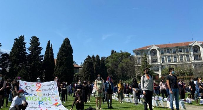 Kayyım rektör karşı gelişen Boğaziçi direnişi 100’üncü gününde