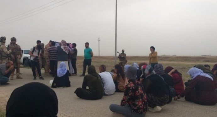 Irak ordusunun işgal girişimine karşı Şengal halkı direnişte