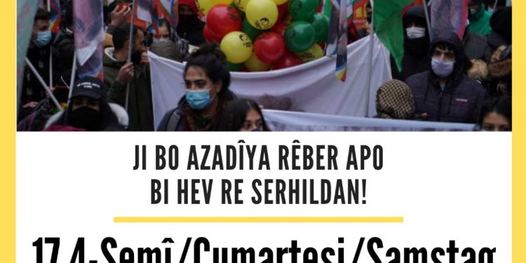 Gençlik Önder Öcalan için yürüyecek