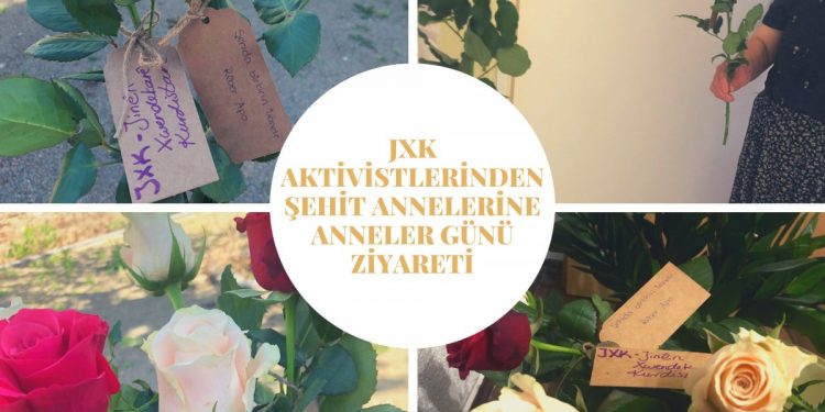 JXK aktivistlerinden Şehit annelerine anneler günü ziyareti