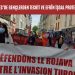 Rennes’de gençlerden tecrit ve Efrîn işgal protestosu