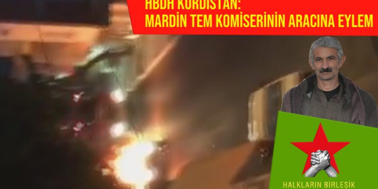 SON DAKİKA – HBDH, Mêrdîn TEM komiserinin özel aracını imha etti