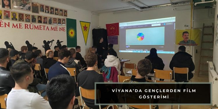 Viyana’da gençlerden film gösterimi
