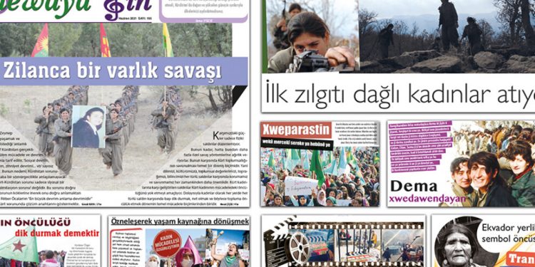 Newaya Jin gazetesinin Haziran sayısı çıktı