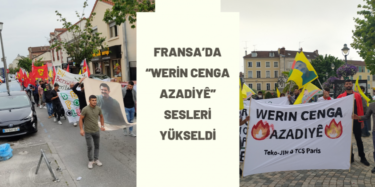 Fransa’da “Werin Cenga Azadiyê” sesleri yükseldi