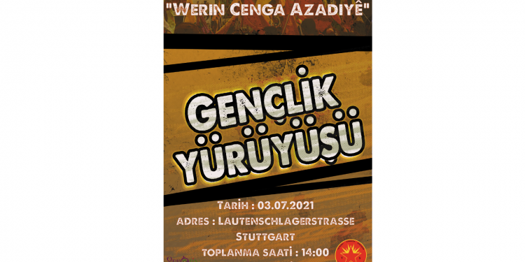 TCŞ ve TekoJIN, görkemli gençlik yürüyüşüne çağrı yaptı