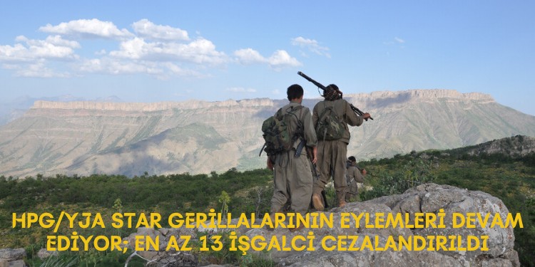 SON DAKİKA – Gerillanın eylemleri devam ediyor; En az 13 işgalci cezalandırıldı