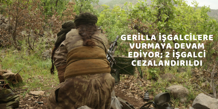 Gerilla işgalcilere vurmaya devam ediyor; 2 işgalci cezalandırıldı