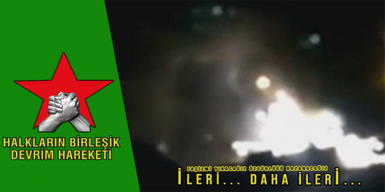 HBDH Kürdistan Komitesi’nden sabotaj eylemi