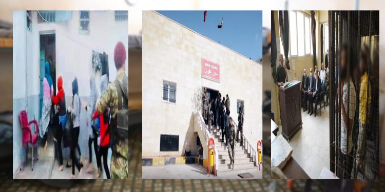 Efrîn’de işgalci TC tarafından kaçırılıp zindana konan siviller açlık grevinde