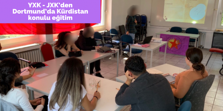 YXK-JXK’den Dortmund’da Kürdistan konulu eğitim
