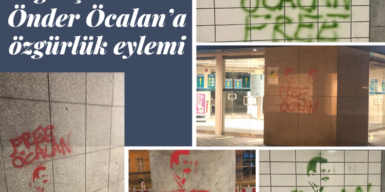 Bielefeld’e gençlerden Önder Öcalan’a özgürlük eylemi