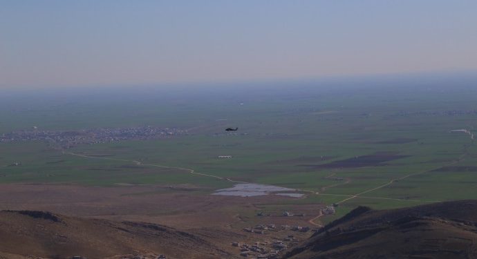 Qoser, Derik ve Mazıdağı üçgeninde helikopter hareketliliği