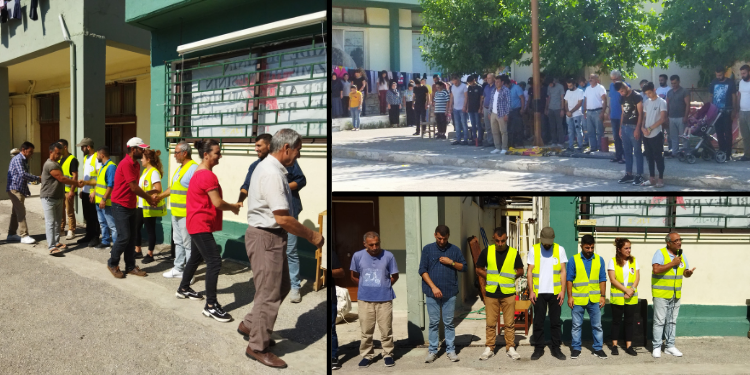 Lavrio’daki direniş 38’inci grupla 186’ncı gününde devam ediyor