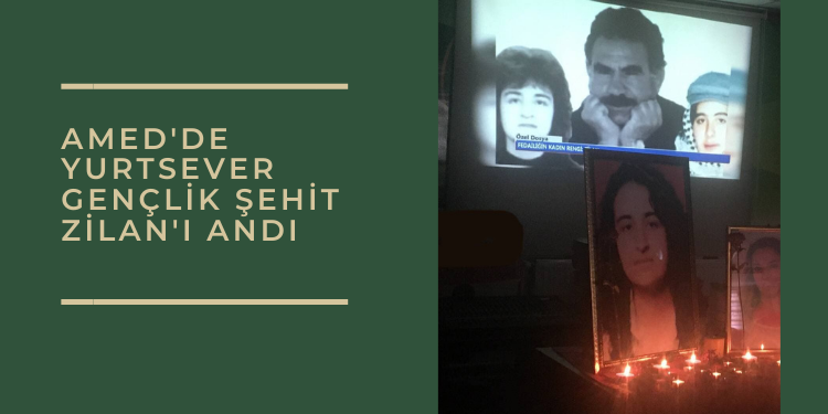 Amed’de yurtsever gençlik şehit Zilan’ı andı
