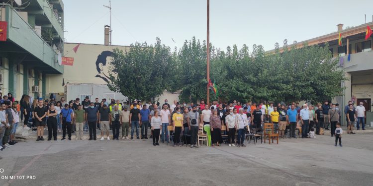 Lavrio’da Rojava Devrimi’nin yıl dönümü kutlandı