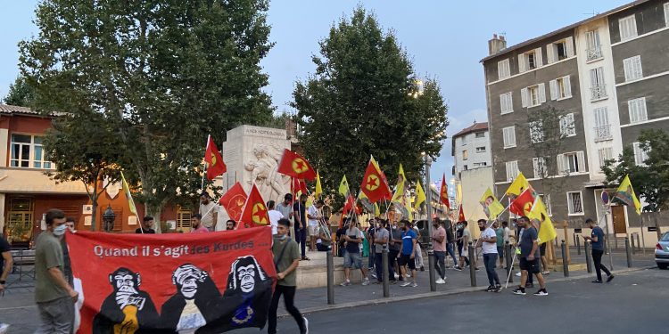 Marsilya’da gençler “İntikam alınacak” diye haykırdı