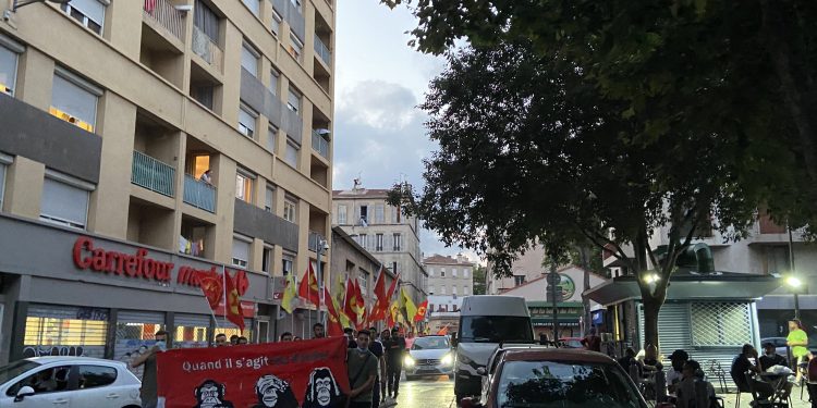 Marsilya’da gençler “İntikam alınacak” diye haykırdı