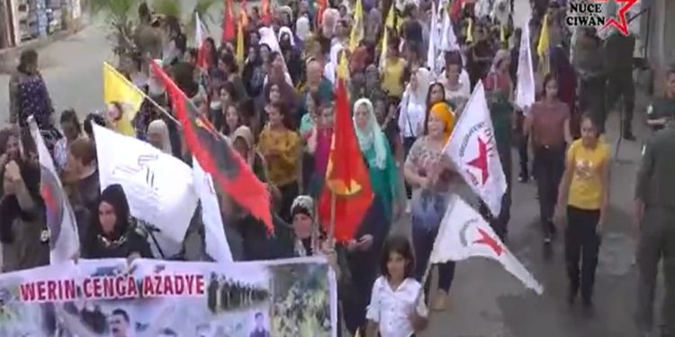 Hesekê gençliği KDP ihanetine karşı yürüdü