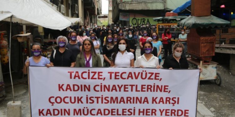 Colemerg’de eylem: Tecavüz bir savaş yöntemi olarak sürdürülüyor