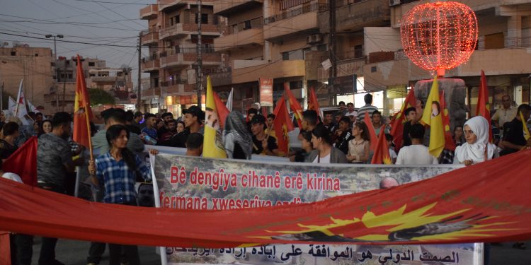 Qamişlo’da TCŞ Zirgan katliamını kınadı