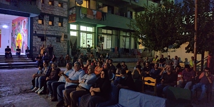 Lavrio’da Minbic Güvenlik Komutanı Muhammed Ehmed için anma