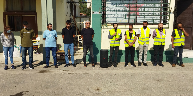 Lavrio’da açlık grevi direnişi 45’inci grupla devam ediyor