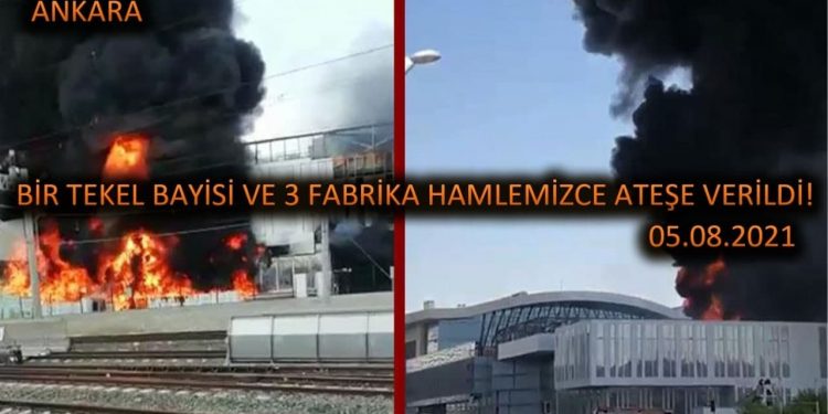 SON DAKİKA – Ateşin Çocukları bir tekel bayi ve 3 fabrikayı küle çevirdi