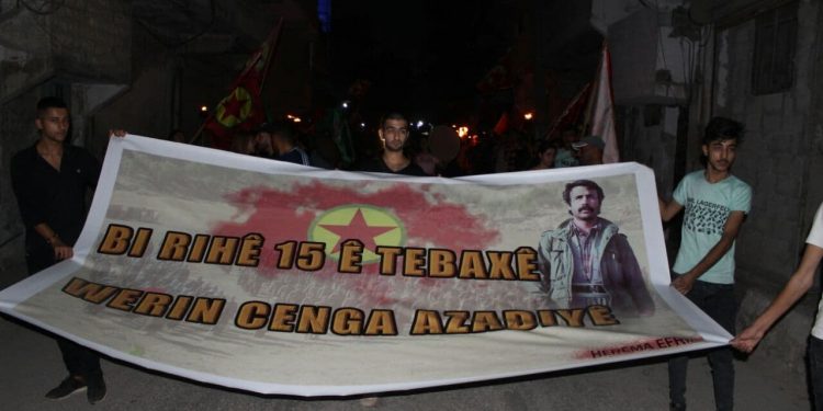 Heleb ve Dirbesiyê gençliğinden 15 Ağustos kutlaması