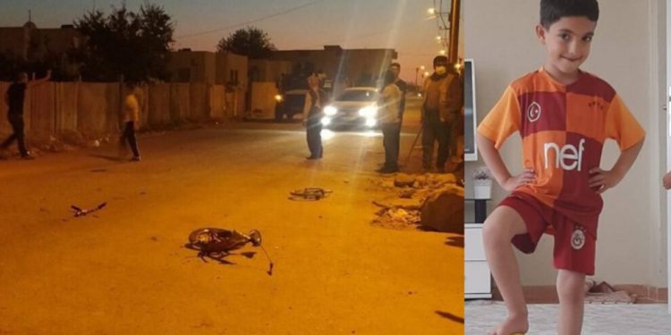 Faşist Türk polisi: Kazada 7 yaşındaki çocuk kusurlu – Bisiklet zırhlı araca çarptı!