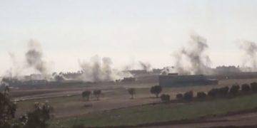 İşgalci TC Şehba’ya bağlı köyleri bombalıyor