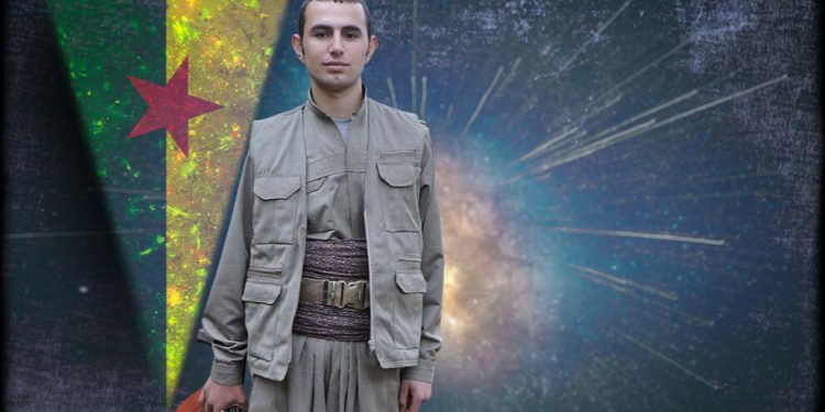 HPG, işgalci TC’nin bombardımanlarında şehit düşen gerillayı andı