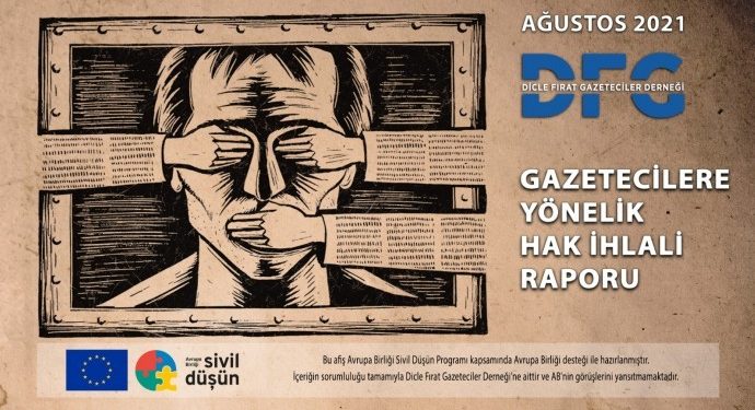 DFG: 5 gazeteci gözaltına alındı, 8 gazeteci saldırıya uğradı