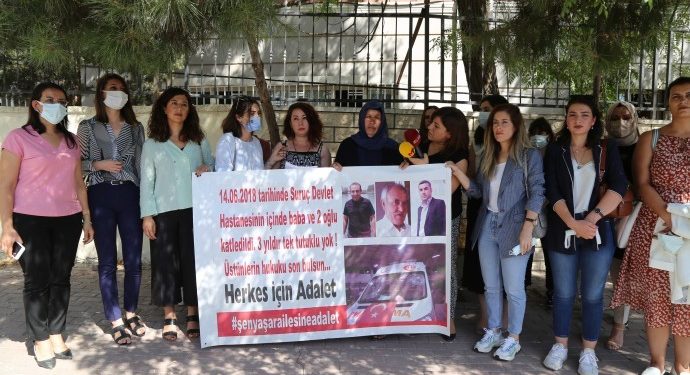 Kadın avukatlardan anne Emine Şenyaşar’a destek