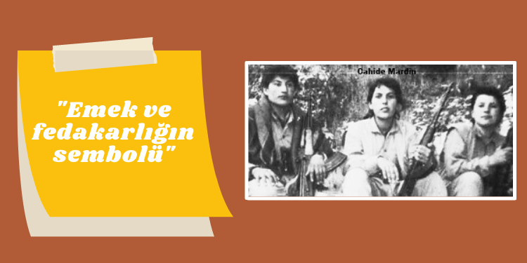 “Emek ve fedakarlığın sembolü”