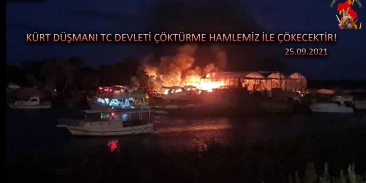 SON DAKİKA – Ateşin Çocukları: Kürt düşmanı TC çöktürme hamlemiz ile çökecektir