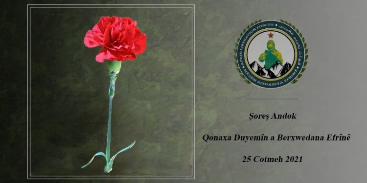 HRE, şehadete ulaşan bir savaşcının kimlik bilgilerini açıkladı