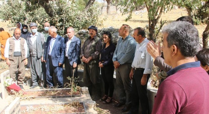 Şirnex’ta vahşice katledilen Hacı Lokman Birlik mezarı başında anıldı