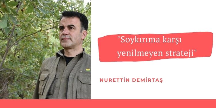 “Soykırıma karşı yenilmeyen strateji”