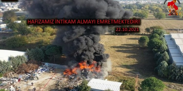 Ateşin Çocukları’ndan 4 kentte yakma; Hafızamız intikam almayı emrediyor